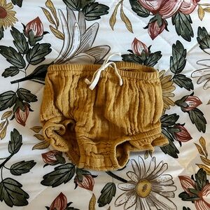 Mustard Yellow Kids Bloomers